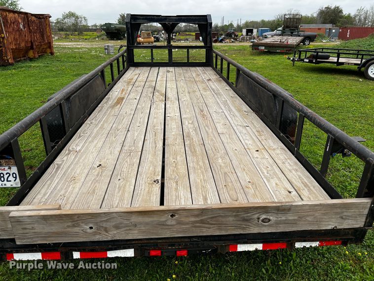 image for item DQ2010 2007 Norris Trailer Mfg  equipment trailer