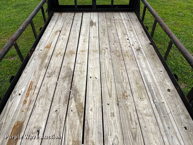 image for item DQ2010 2007 Norris Trailer Mfg  equipment trailer