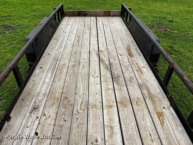 image for item DQ2010 2007 Norris Trailer Mfg  equipment trailer