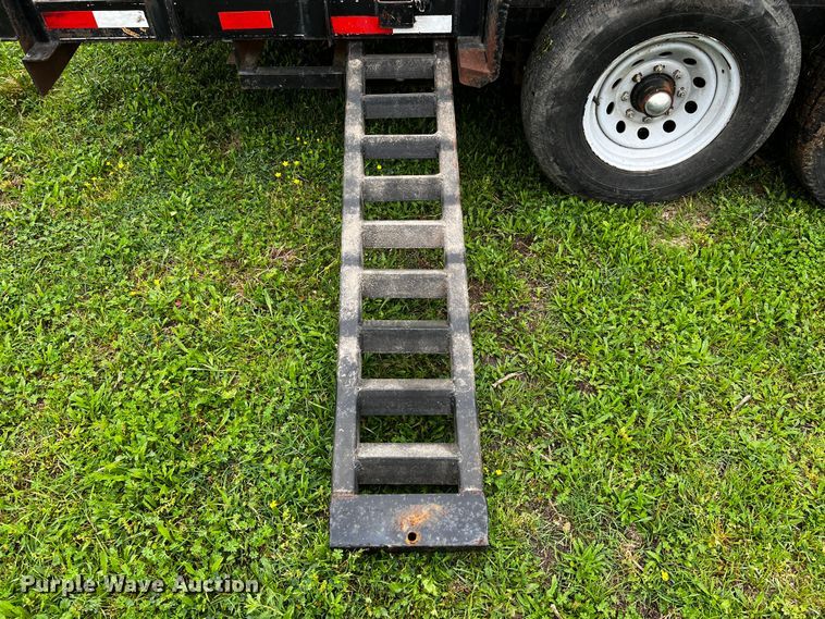 image for item DQ2010 2007 Norris Trailer Mfg  equipment trailer
