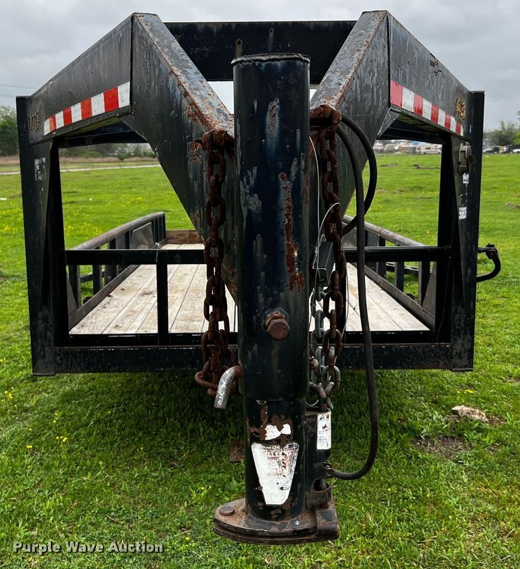 image for item DQ2010 2007 Norris Trailer Mfg  equipment trailer