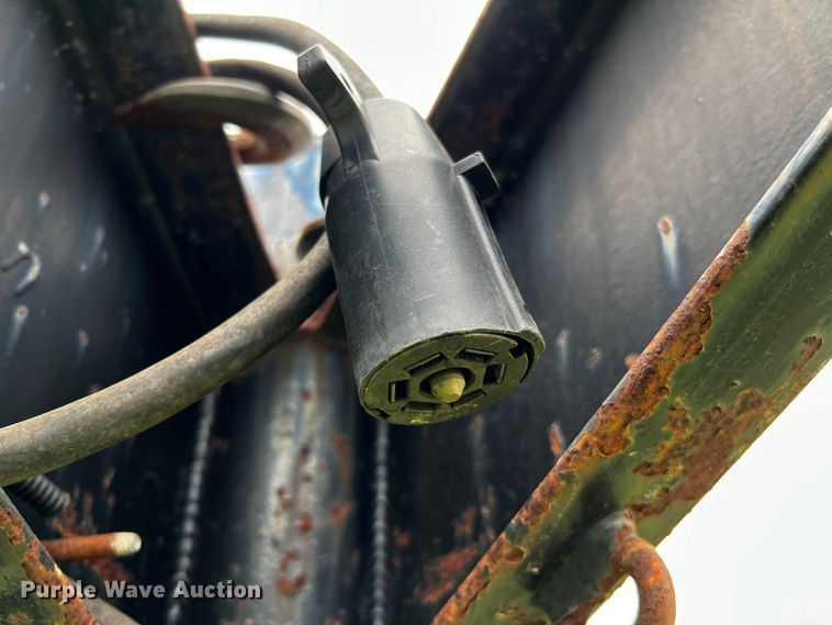 image for item DQ2010 2007 Norris Trailer Mfg  equipment trailer