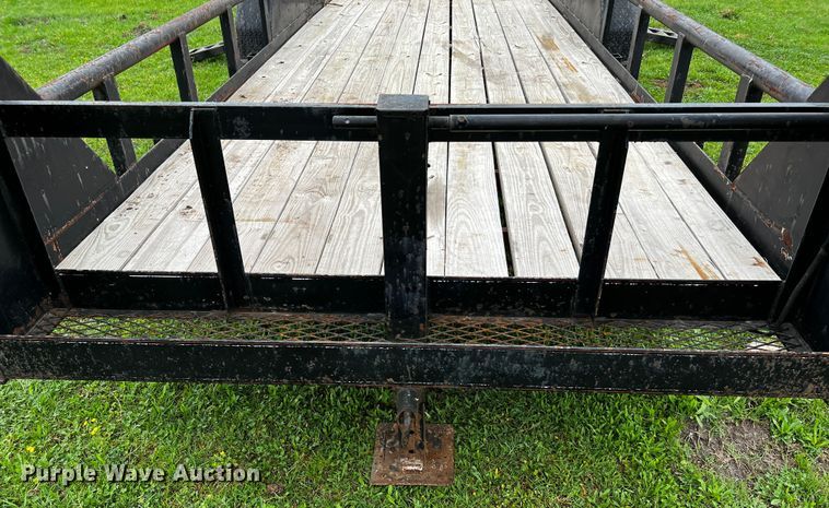 image for item DQ2010 2007 Norris Trailer Mfg  equipment trailer