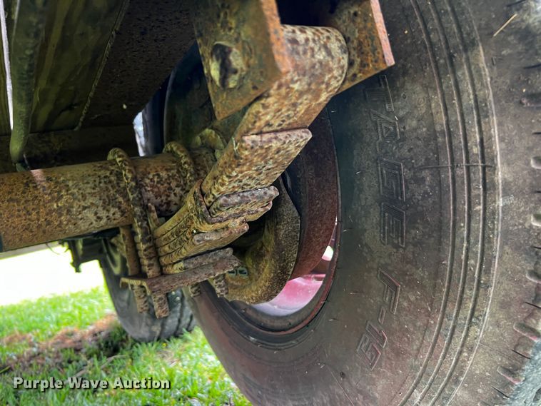 image for item DQ2010 2007 Norris Trailer Mfg  equipment trailer