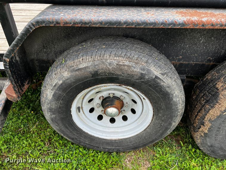 image for item DQ2010 2007 Norris Trailer Mfg  equipment trailer