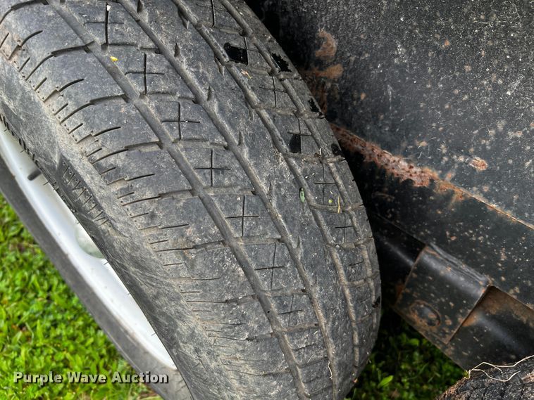 image for item DQ2010 2007 Norris Trailer Mfg  equipment trailer