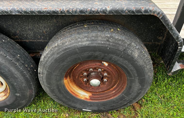 image for item DQ2010 2007 Norris Trailer Mfg  equipment trailer