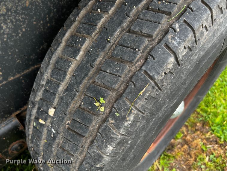 image for item DQ2010 2007 Norris Trailer Mfg  equipment trailer