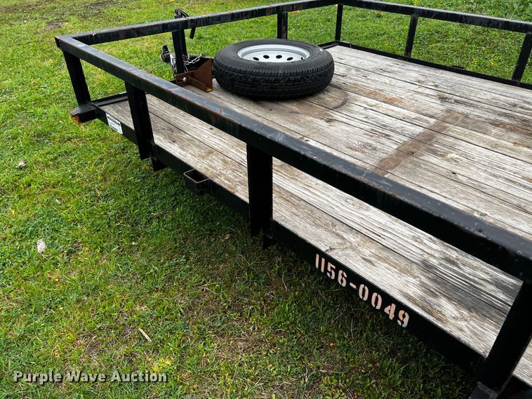 image for item DQ2011 2017 Top Hat  utility trailer