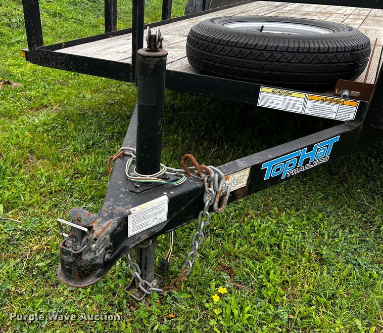 image for item DQ2011 2017 Top Hat  utility trailer