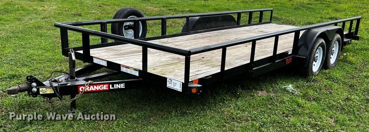 image for item DQ2014 2021 Contract Manufacturer TU70-20BK4AR2B  utility trailer