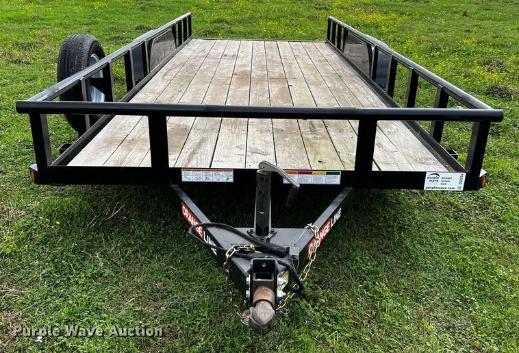 image for item DQ2014 2021 Contract Manufacturer TU70-20BK4AR2B  utility trailer