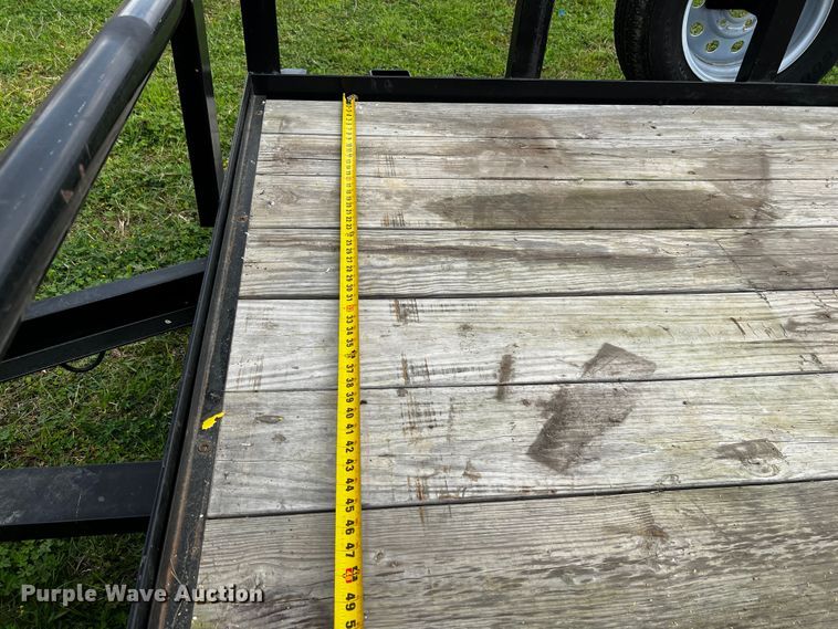 image for item DQ2014 2021 Contract Manufacturer TU70-20BK4AR2B  utility trailer