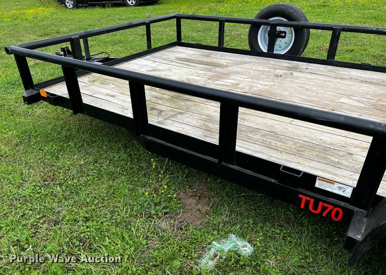 image for item DQ2014 2021 Contract Manufacturer TU70-20BK4AR2B  utility trailer