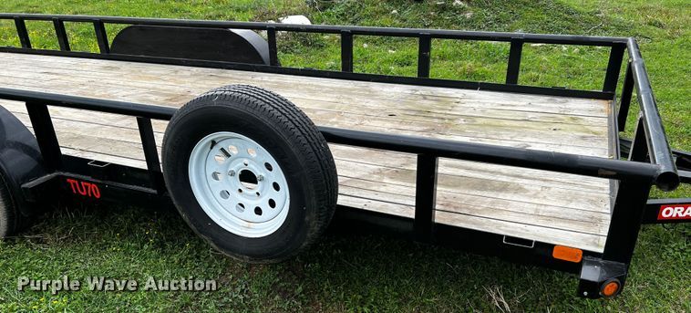 image for item DQ2014 2021 Contract Manufacturer TU70-20BK4AR2B  utility trailer