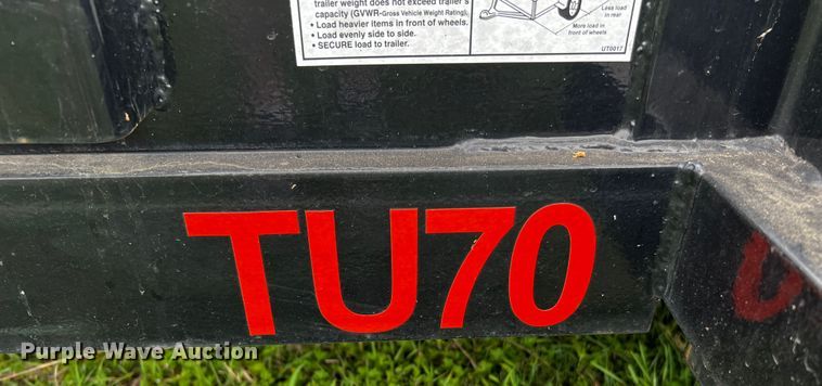 image for item DQ2014 2021 Contract Manufacturer TU70-20BK4AR2B  utility trailer