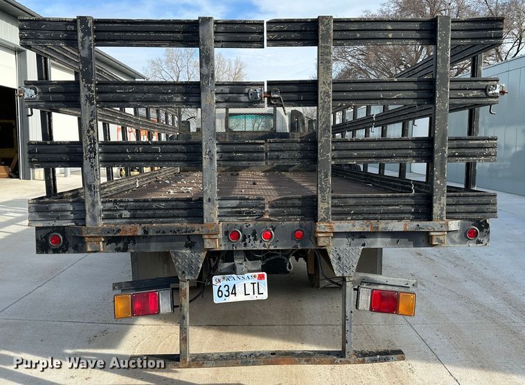 image for item DR5021 2008 Isuzu NQR  flatbed truck