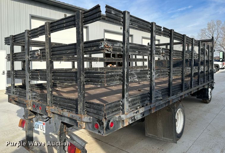 image for item DR5021 2008 Isuzu NQR  flatbed truck