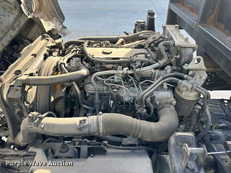 image for item DR5021 2008 Isuzu NQR  flatbed truck