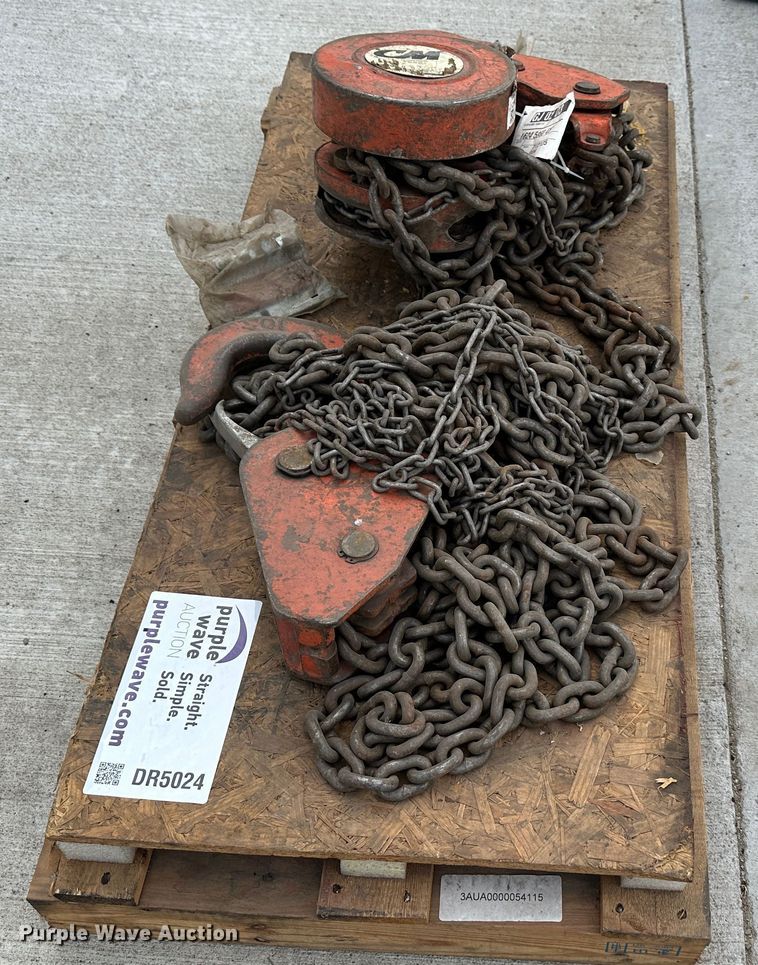 image for item DR5024 CM Series 622  chain hoist