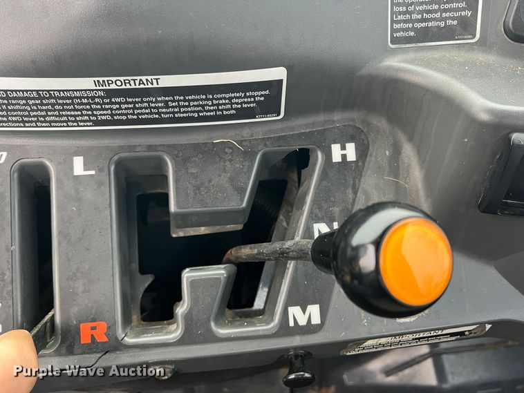 image for item DS2810 2001 Kubota RTV1100  utility vehicle