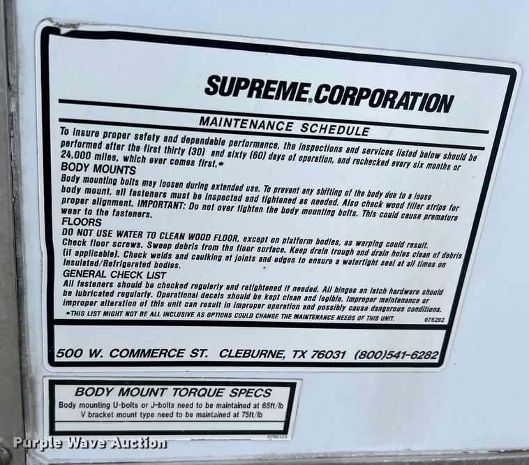 image for item DS2837 2011 Isuzu NPR  box truck