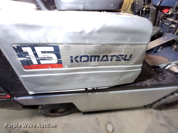 image for item HG9433 Komatsu 15  forklift