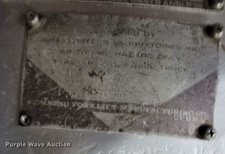 image for item HG9433 Komatsu 15  forklift