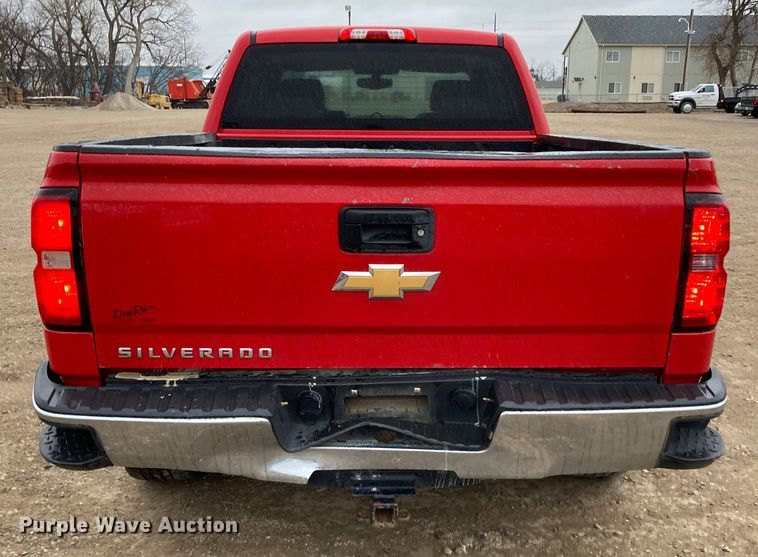 image for item HN9829 2015 Chevrolet Silverado 1500  Double Cab pickup truck