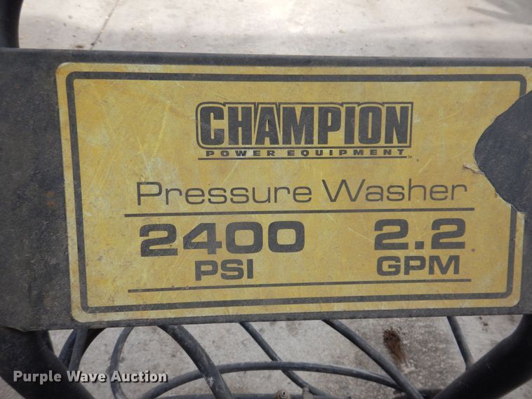 image for item IO9472 Champion  pressure washer