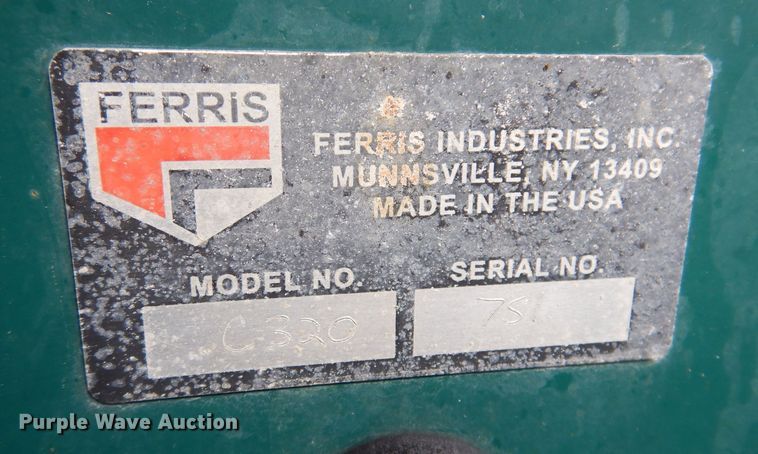 image for item IO9474 Ferris Criterion 320  lawn mower