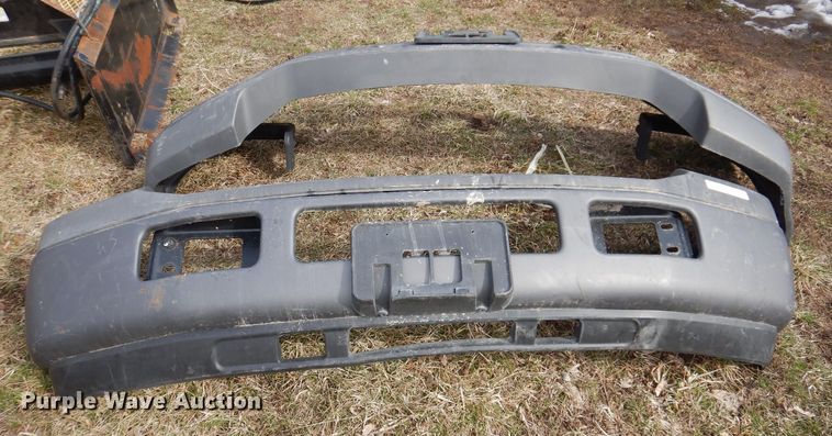 image for item IO9478 (2) Ford truck front bumpers