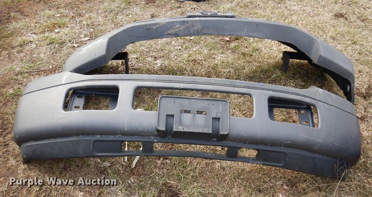 image for item IO9478 (2) Ford truck front bumpers
