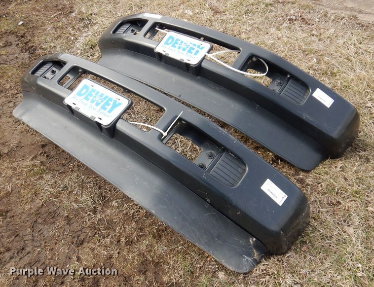 image for item IO9479 (2) Ford truck front bumpers