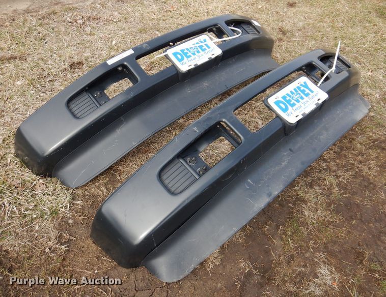 image for item IO9479 (2) Ford truck front bumpers