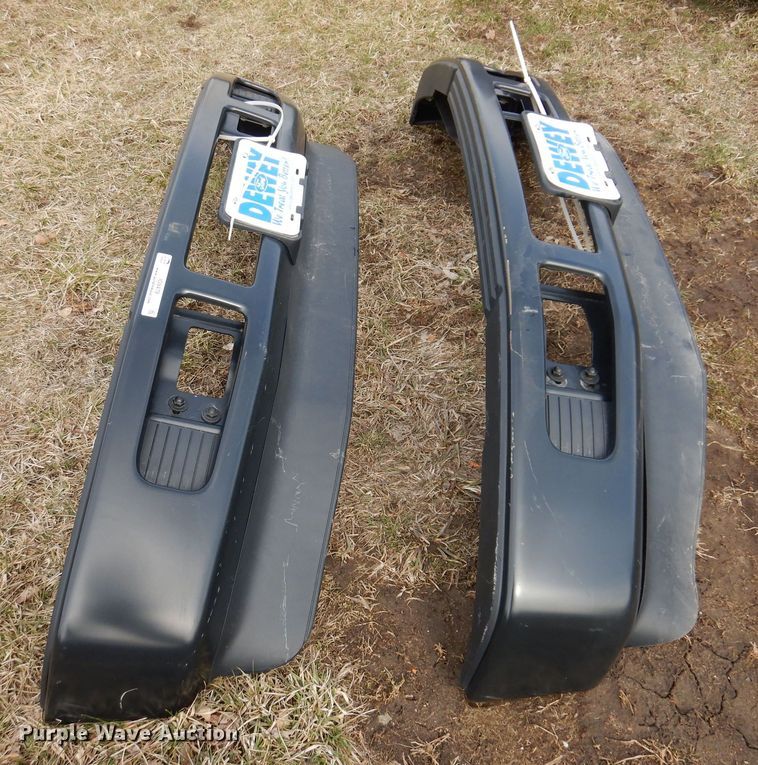 image for item IO9479 (2) Ford truck front bumpers