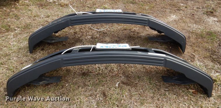 image for item IO9479 (2) Ford truck front bumpers