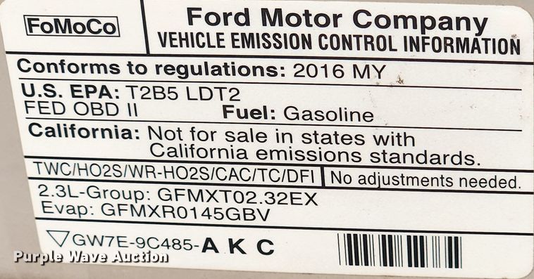 image for item JB9494 2016 Ford Explorer XLT  SUV