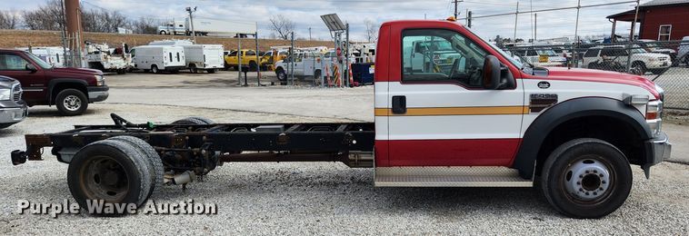 image for item JB9507 2009 Ford F450 Super Duty XL  truck cab and chassis