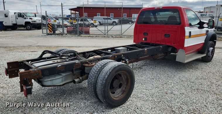 image for item JB9507 2009 Ford F450 Super Duty XL  truck cab and chassis