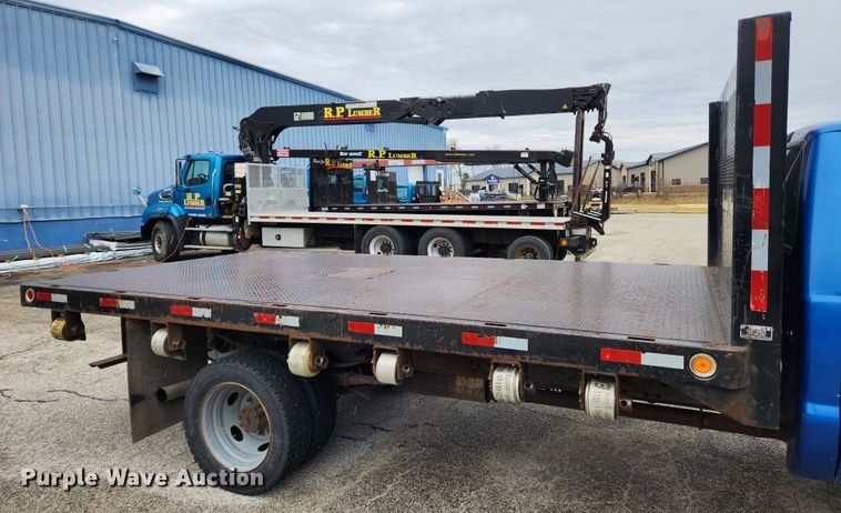 image for item JB9520 2005 Ford F450 Super Duty XL  dump flatbed truck