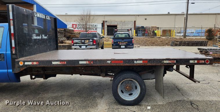 image for item JB9520 2005 Ford F450 Super Duty XL  dump flatbed truck