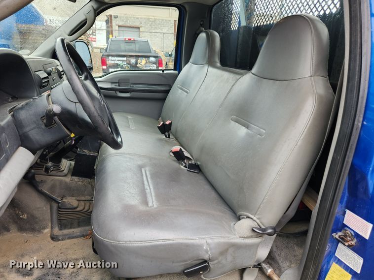 image for item JB9520 2005 Ford F450 Super Duty XL  dump flatbed truck