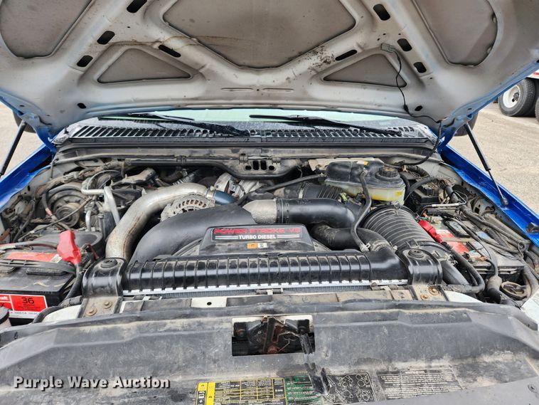 image for item JB9520 2005 Ford F450 Super Duty XL  dump flatbed truck