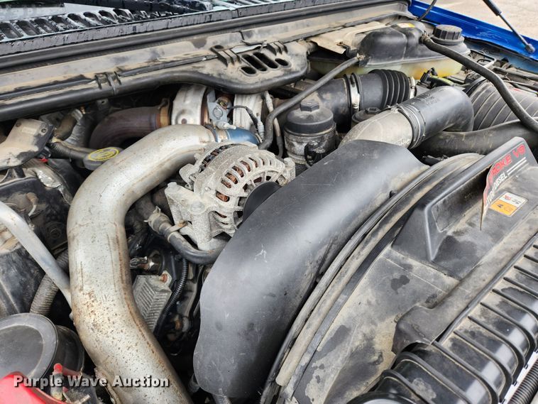 image for item JB9520 2005 Ford F450 Super Duty XL  dump flatbed truck