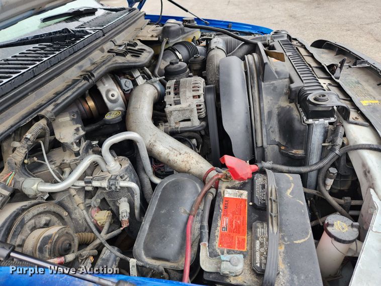 image for item JB9520 2005 Ford F450 Super Duty XL  dump flatbed truck