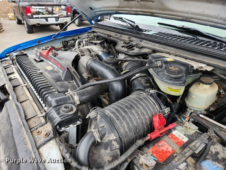 image for item JB9520 2005 Ford F450 Super Duty XL  dump flatbed truck