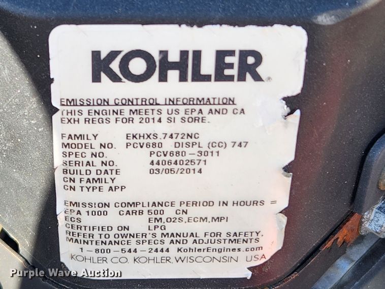 image for item JB9584 Exmark X Series  ZTR lawn mower