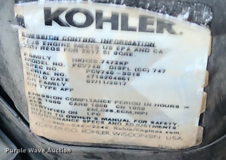 image for item JB9588 Exmark S Series  ZTR lawn mower