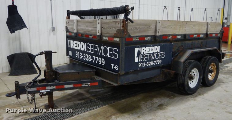 image for item JX9081 2013 H&H  dump trailer